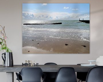 strand zee zeeland  van Groothuizen Foto Art