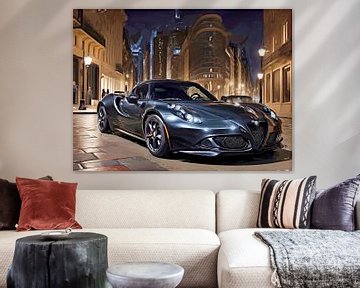 Alfa Romeo 4C in Manhattan II van DeVerviersBelgium