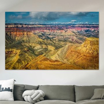 Herrliche Aussicht auf den Grand Canyon von der Südkante