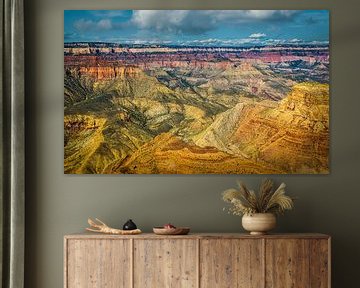 Prachtig uitzicht over de Grand Canyon vanaf de south rim