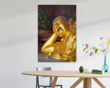 Gouden Boeddha van Roland Brack