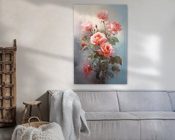 Roses by Wall Wonder