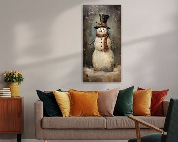 Freundlicher Schneemann von Whale & Sons