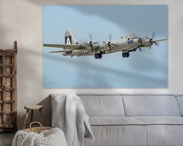 Take-off Boeing B-29 Superfortress Fifi. van Jaap van den Berg