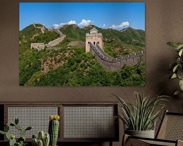 Die Große Mauer bei Jinshanling in China von Roland Brack