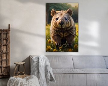 Wombat dieren van Ayyen Khusna