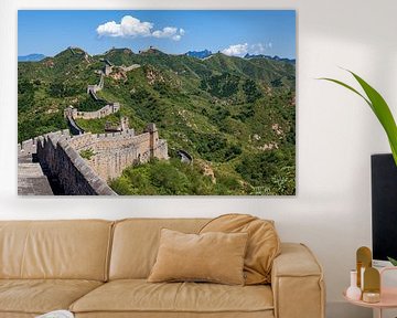 La Grande Muraille à Jinshanling en Chine sur Roland Brack