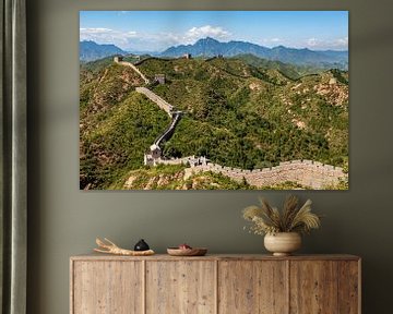 Die Große Mauer bei Jinshanling in China von Roland Brack