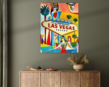 Las Vegas, Globetrotter by zam art