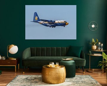 Blue Angels Lockheed C-130T Hercules "Fat Albert". by Jaap van den Berg