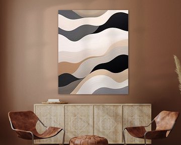 Desert Waves van Color Square