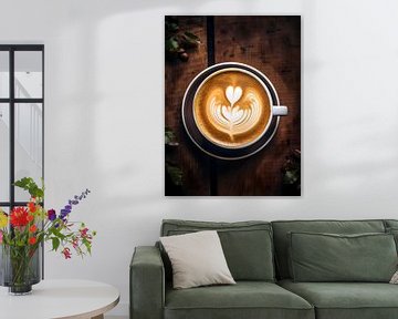 Coffee Latte Art V1 by drdigitaldesign