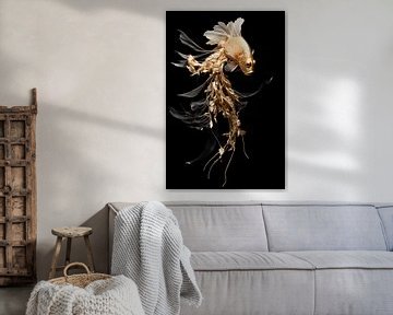 The symbolic fish dance by Digitale Schilderijen