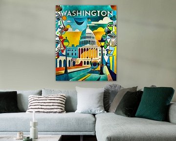 Washington, Wereldreiziger van zam art