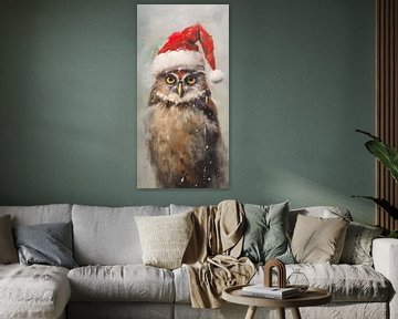 Wise Christmas Owl by Whale & Sons