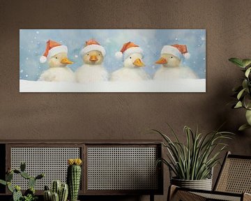 Four Christmas Ducks by Whale & Sons