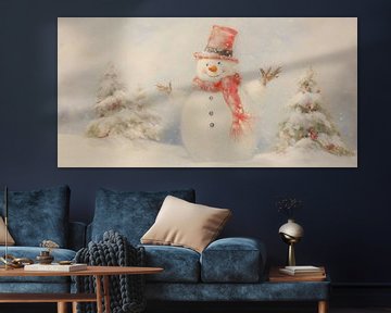 A friendly snowman by Whale & Sons