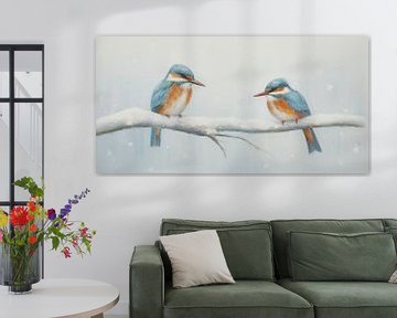 Winter Kingfishers by Whale & Sons