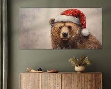 Christmas bear by Whale & Sons