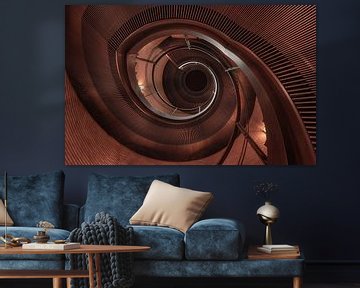 Spiral Staircase van Photo Wall Decoration