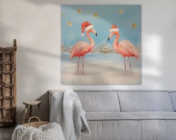 Jolly Flamingos by Whale & Sons