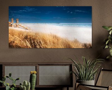 Strand en duinen van Scharbeutz aan de Oostzee van Voss Fine Art Fotografie