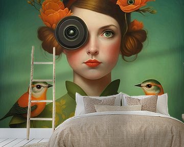 Bird watcher by Mirjam Duizendstra