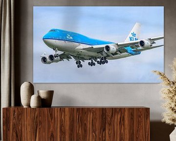 KLM Boeing 747-400 "City of Beijing&quot ;. sur Jaap van den Berg