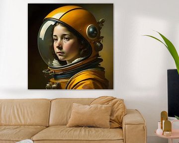 Astronaut meisje