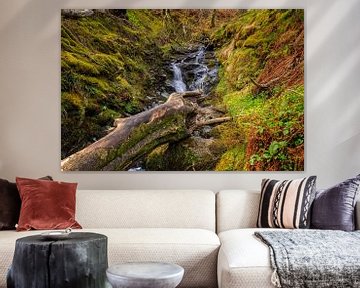 Cours d'eau sur l'île de Skye en Écosse sur gaps photography