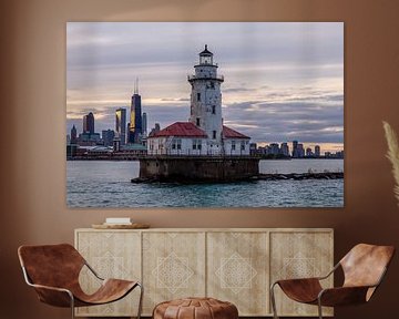 Chicago Harbor Lighthouse by Nika Heijmans