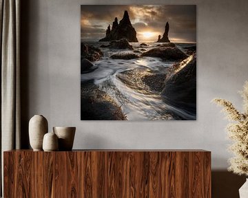 Atmospheric Iceland landscape by Voss Fine Art Fotografie