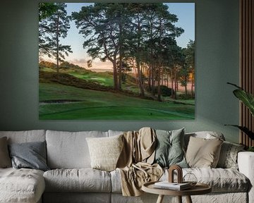 Golfplatz in der Morgendämmerung von Robert Szczotka