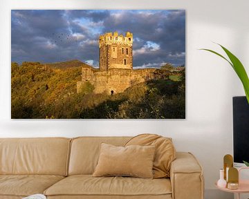 Burg Wernerseck, Osteifel, Rheinland-Pfalz, Deutschland