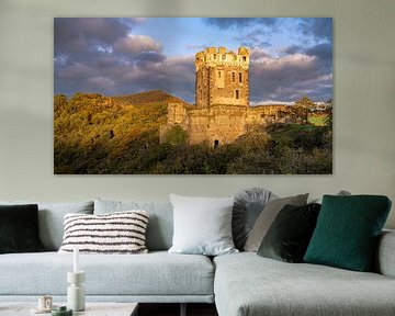 Burg Wernerseck, Osteifel, Rheinland-Pfalz, Deutschland