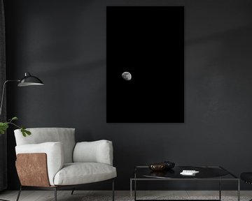 De maan in zwart/wit van Paul Teixeira