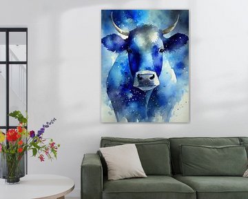 Bleu de Delft Vache 1 sur Loutje fotografie & styling