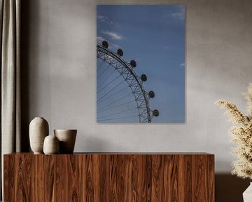 London Eye | Grande roue | Londres | Angleterre | Royaume-Uni sur Nicole Van Stokkum