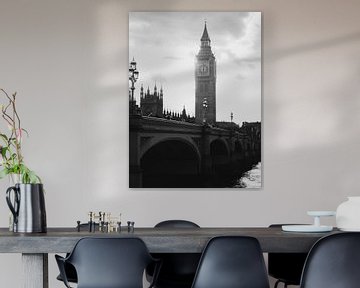 Big Ben | Toren | Klok | Londen | Engeland | Verenigd Koninkrijk van Nicole Van Stokkum