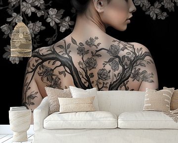 Blossom Body Paint by PixelMint.