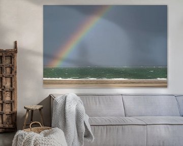 Regenbogen / Nordsee von Photography art by Sacha