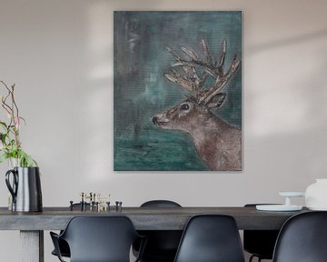 Deer by silke.art - Silke Hemelt -