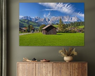 Het Kaisergebergte in Tirol - uitzicht op de Wilder Kaiser en de van ManfredFotos