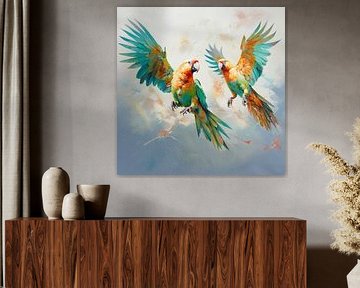 Parrot series by Hetty Lamboo