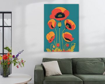 Der Mohn I von Gypsy Galleria