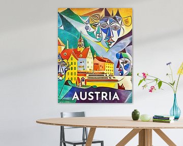 Austria, Globetrotter by zam art