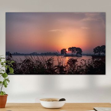 Zonsopkomst boven de Reeuwijkse Plassen