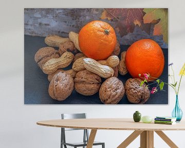 WINTERZEIT : OBST UND NÜSSE von Photoart-Naegele