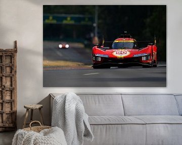 Ferrari in Le Mans von Rick Kiewiet