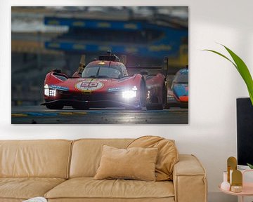 Ferrari in Le Mans von Rick Kiewiet